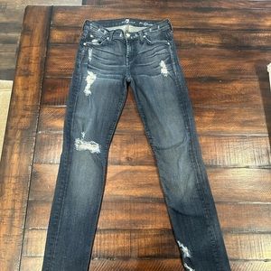 Seven slim cigarette jeans